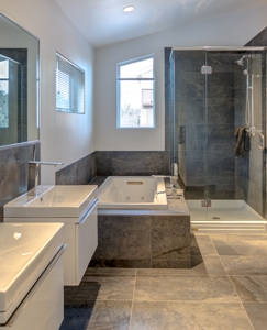 Seattle Residential Remodel by Architect Kenneth M. Williams - Master Bath