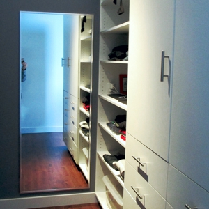 Seattle Residential Remodel by Architect Kenneth M. Williams - Master Bedroom Closet